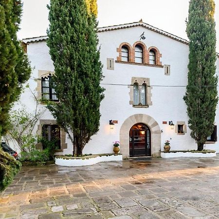 Masia Can Manent Del Bosc S XVIII Santa Eulalia de Ronsaná Eksteriør billede
